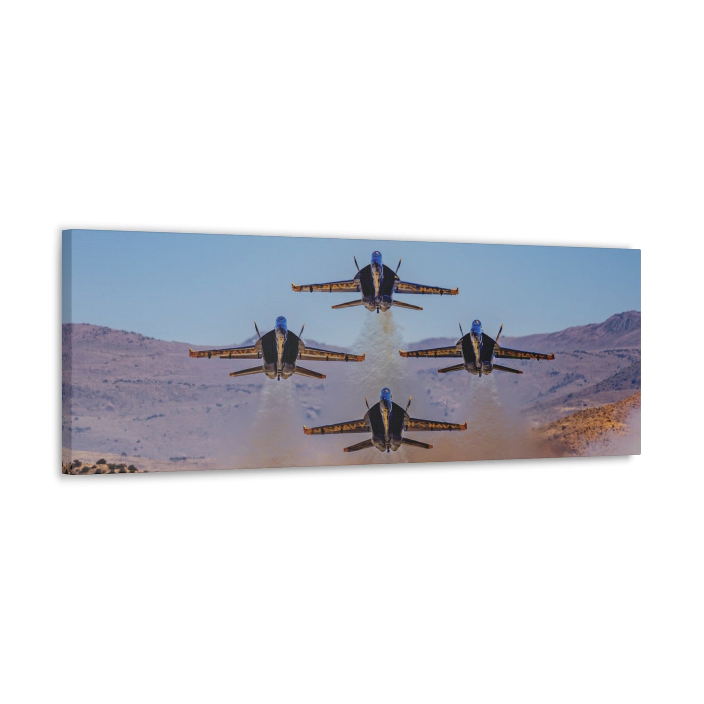 Canvas Gallery Wraps - Desert Blue Angels