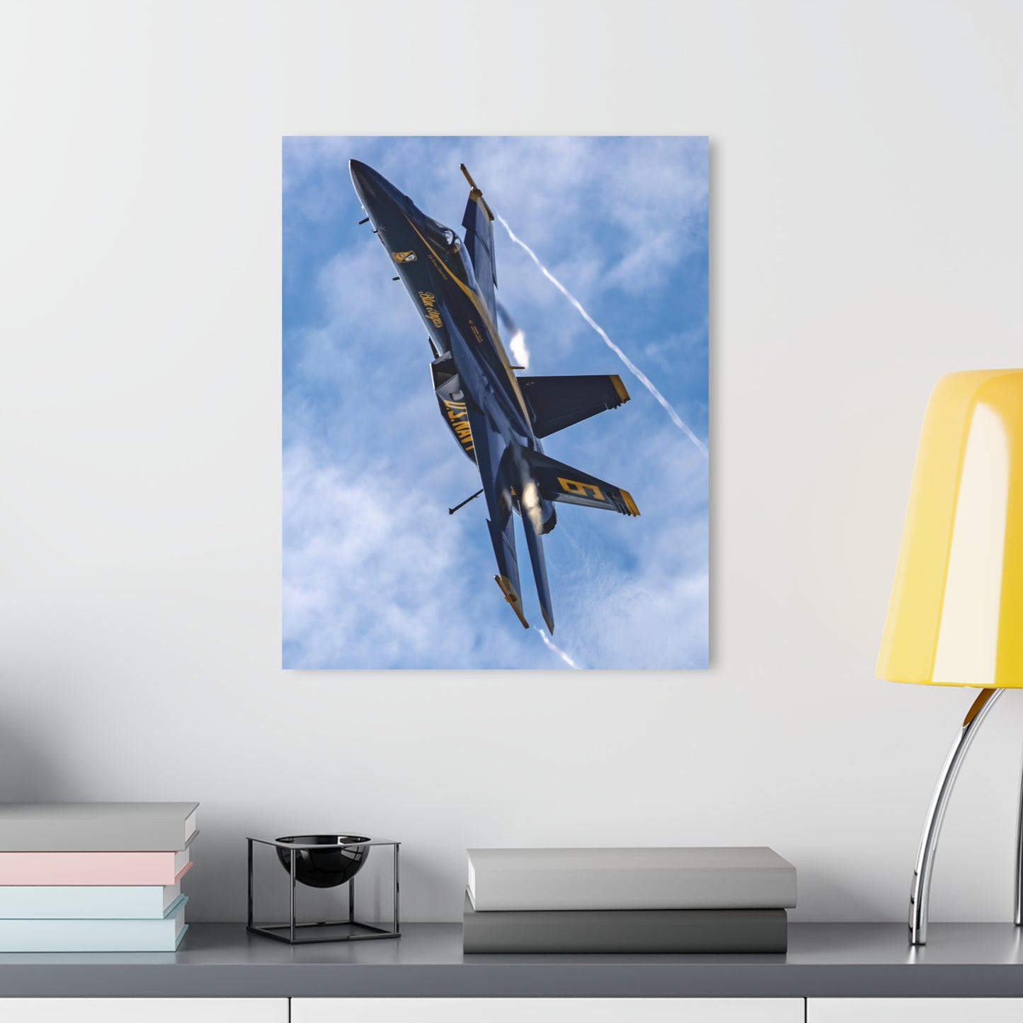 Acrylic Print - Blue Angel #6 Carrier Break