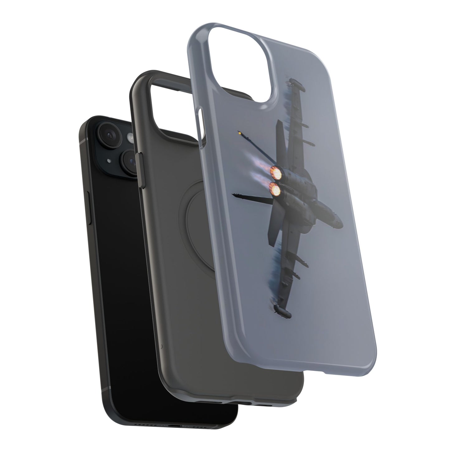 EA-18 Growler Afterburner Impact-Resistant Phone Case