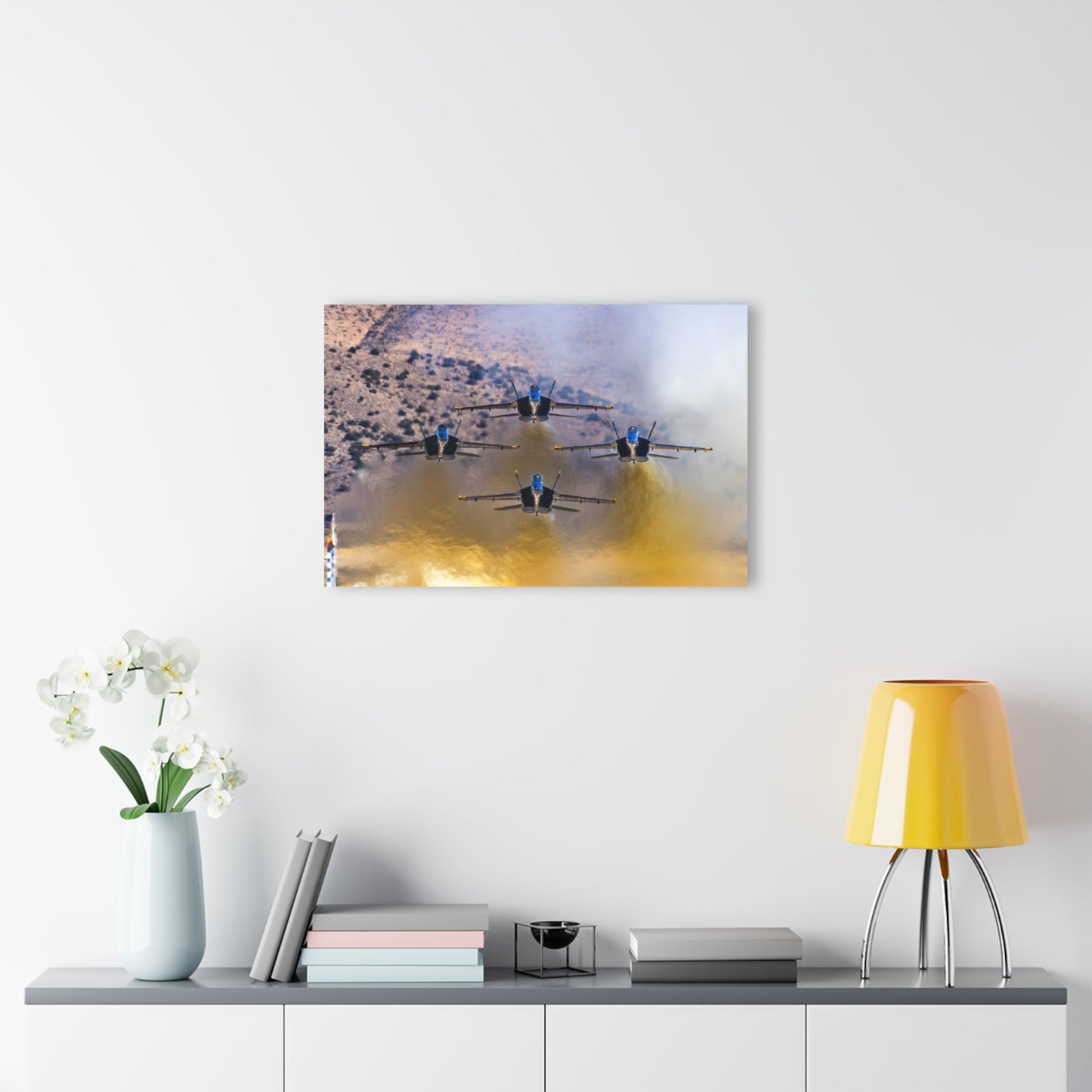 Acrylic Print - Blue Angels Takeoff Head-on