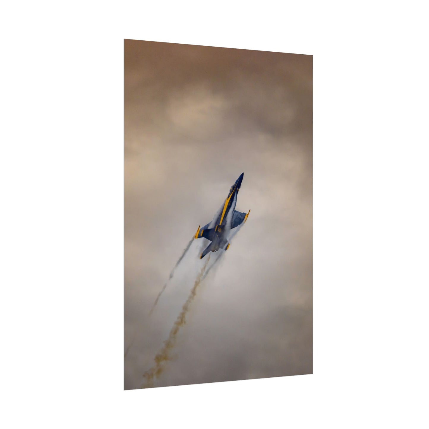 Poster F/A-18 Super Hornet Blue Angel #6 Going Vertical