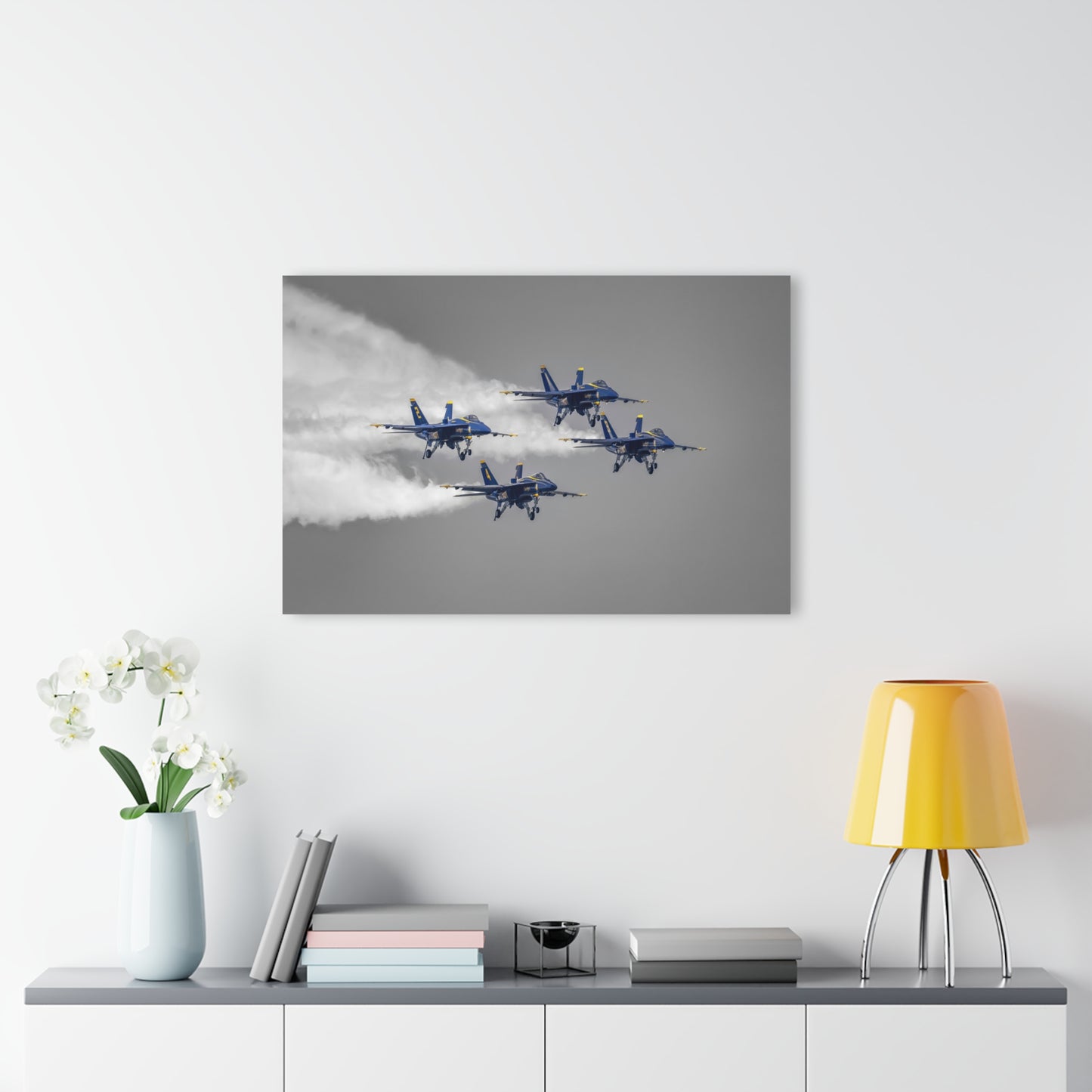 Blue Angels #1, #2, #3, #4 Smoke Acrylic Print