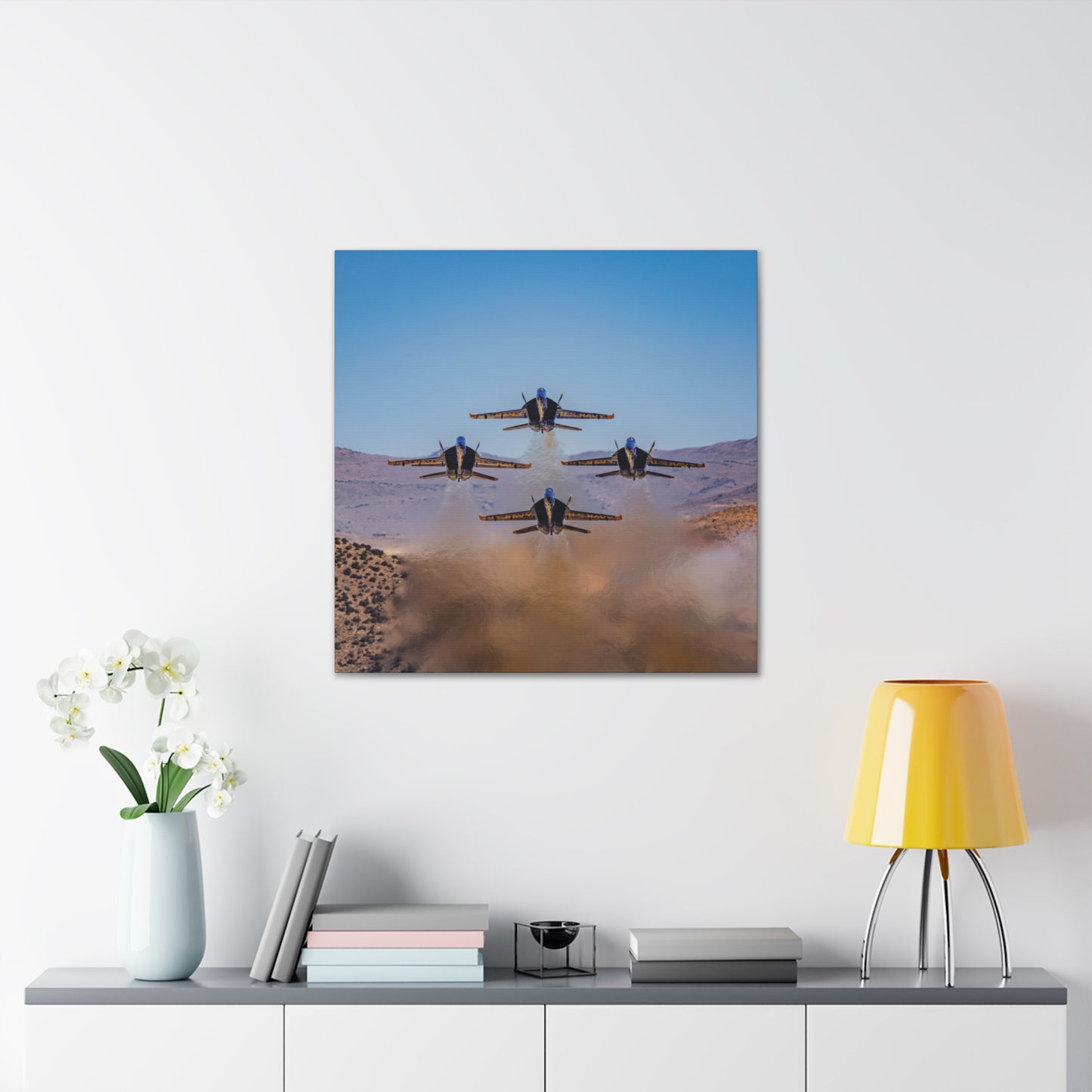 Canvas Gallery Wraps - Desert Blue Angels