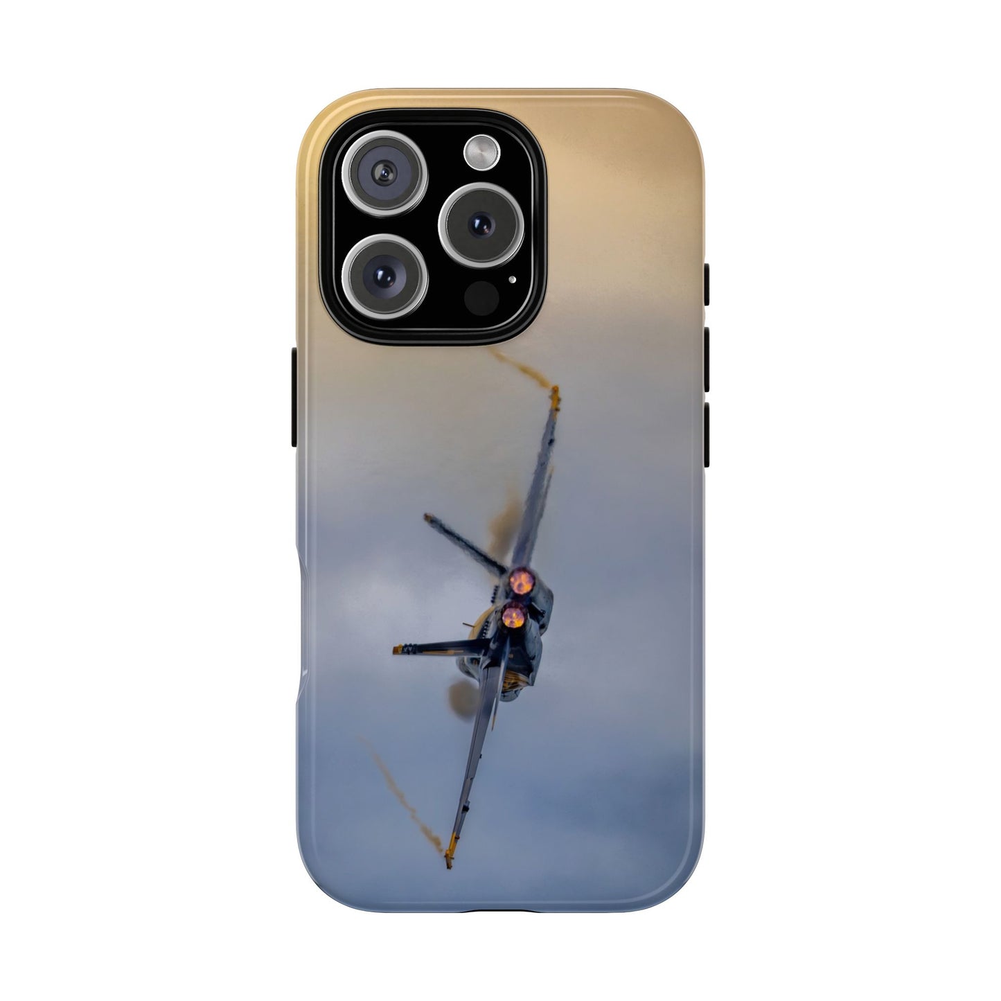 Phone Case - Tough Case with a Blue Angel afterburner design