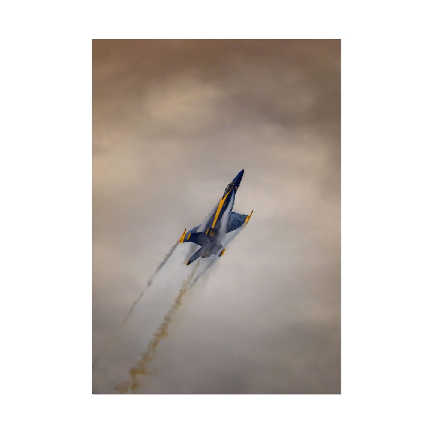 Poster F/A-18 Super Hornet Blue Angel #6 Going Vertical