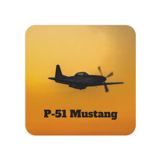 Coaster Set - P-51 Mustang