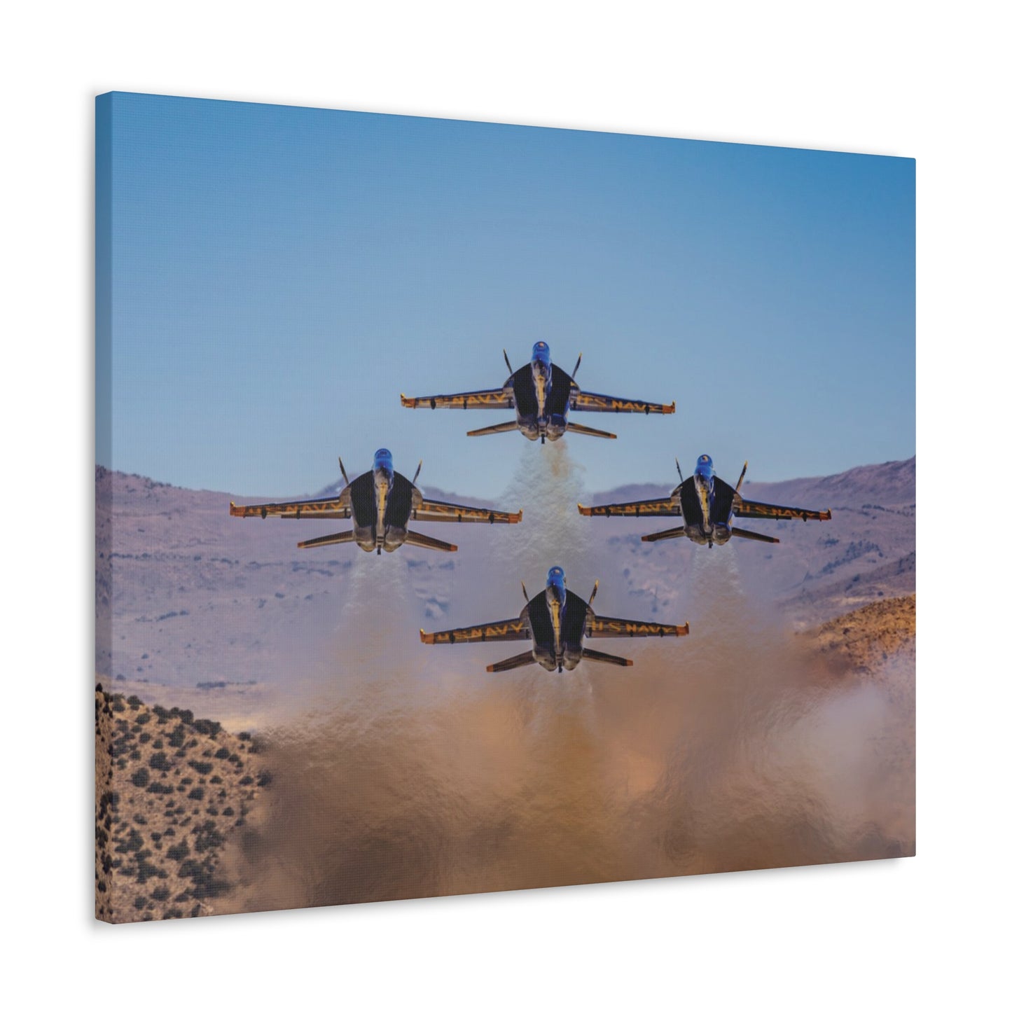 Canvas Gallery Wraps - Desert Blue Angels