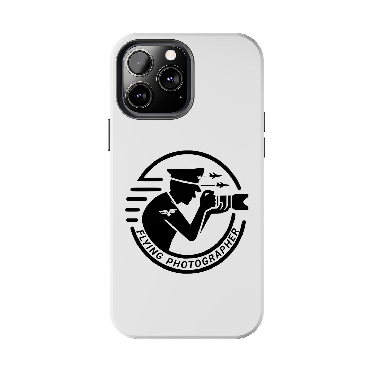 Flying Photographer Phone Cases