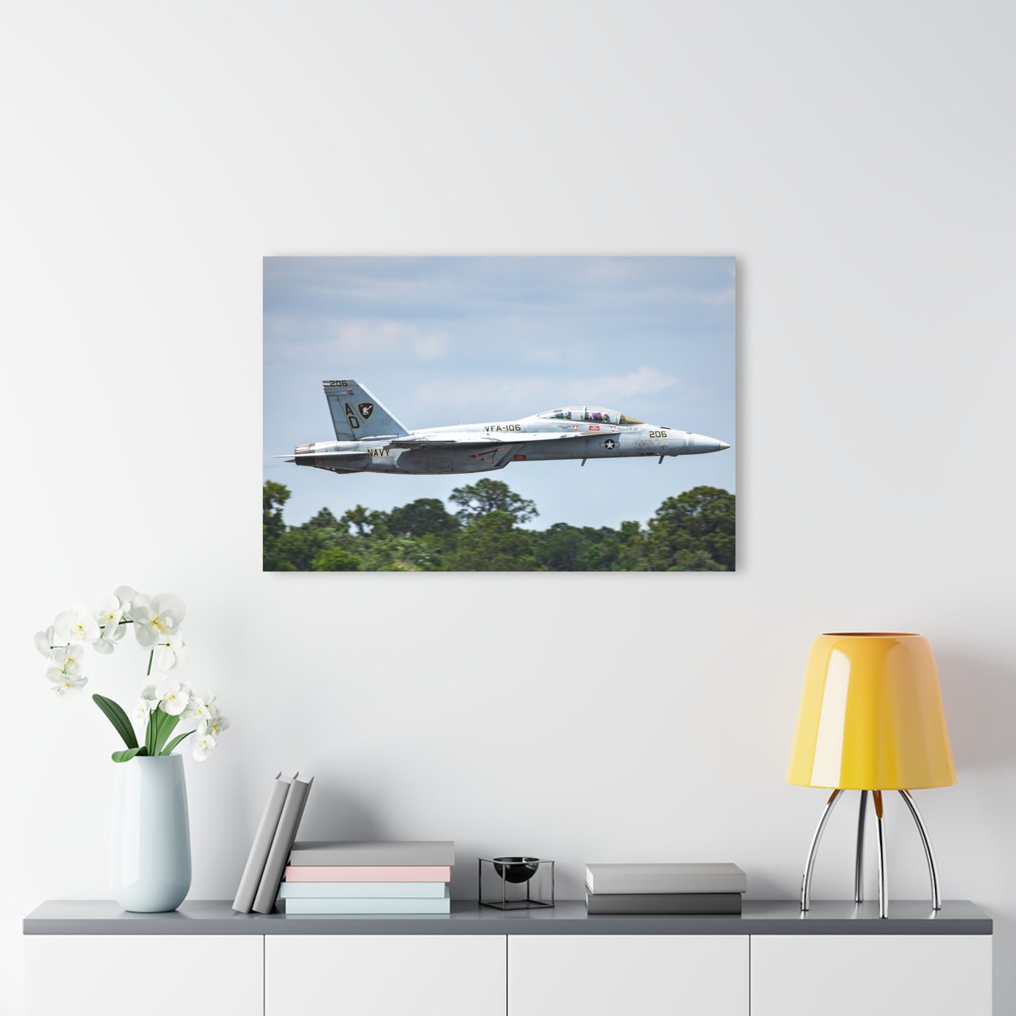 F/A-18F Super Hornet Low Pass Acrylic Print