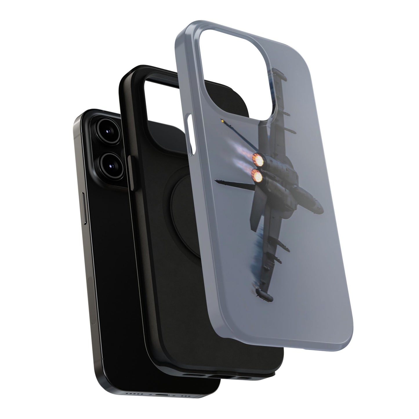 EA-18 Growler Afterburner Impact-Resistant Phone Case