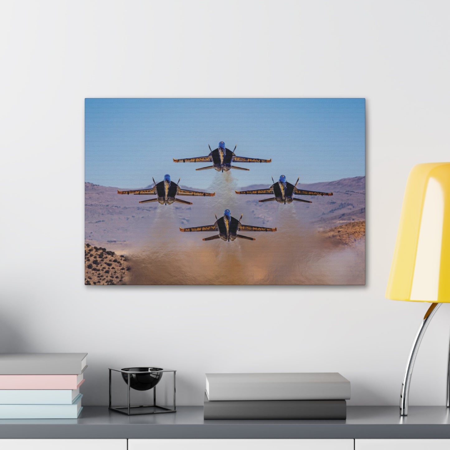 Canvas Gallery Wraps - Desert Blue Angels