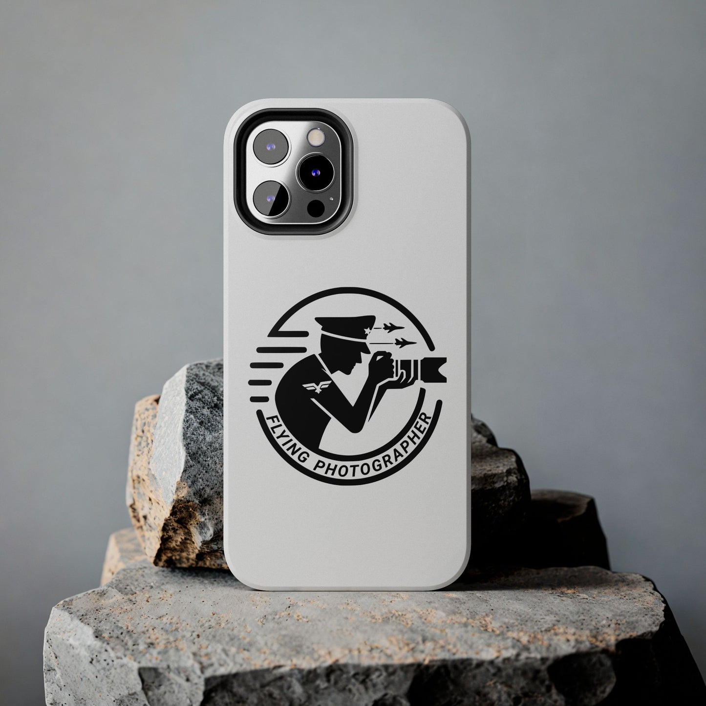 Flying Photographer Phone Cases