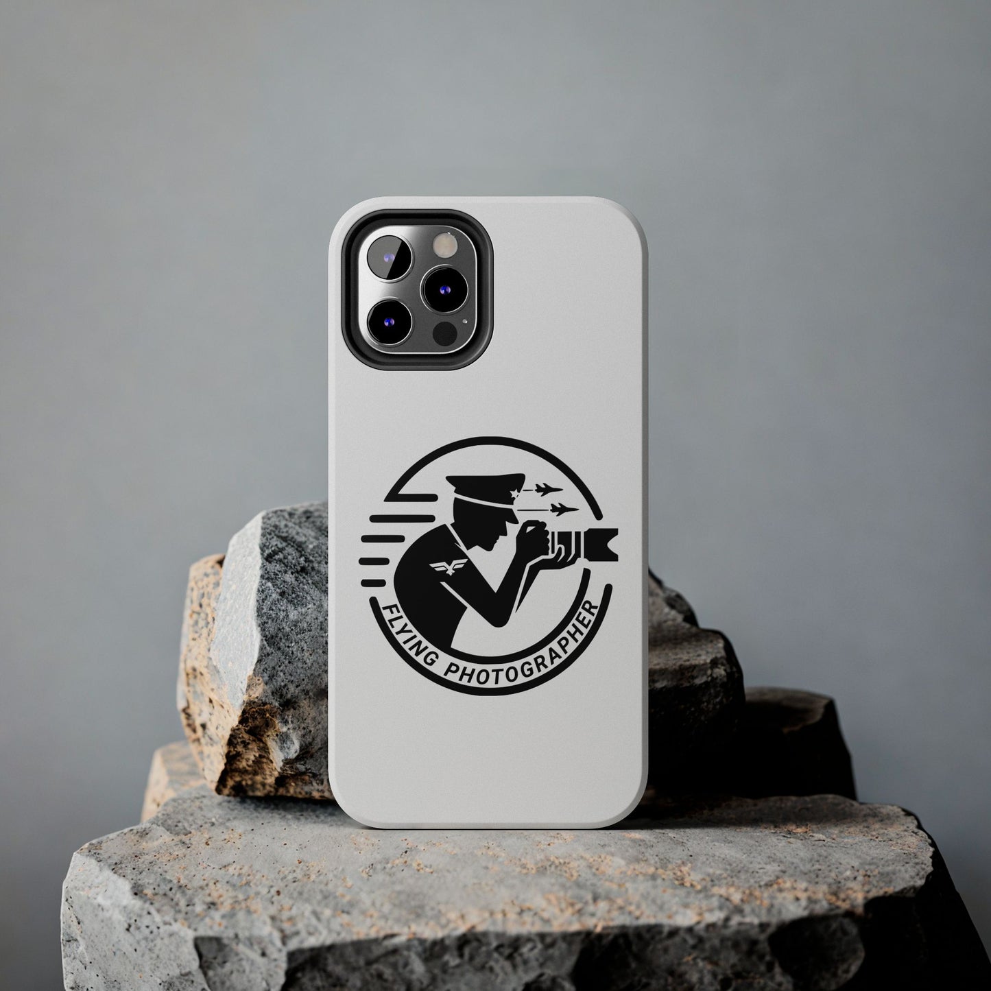 Flying Photographer Phone Cases