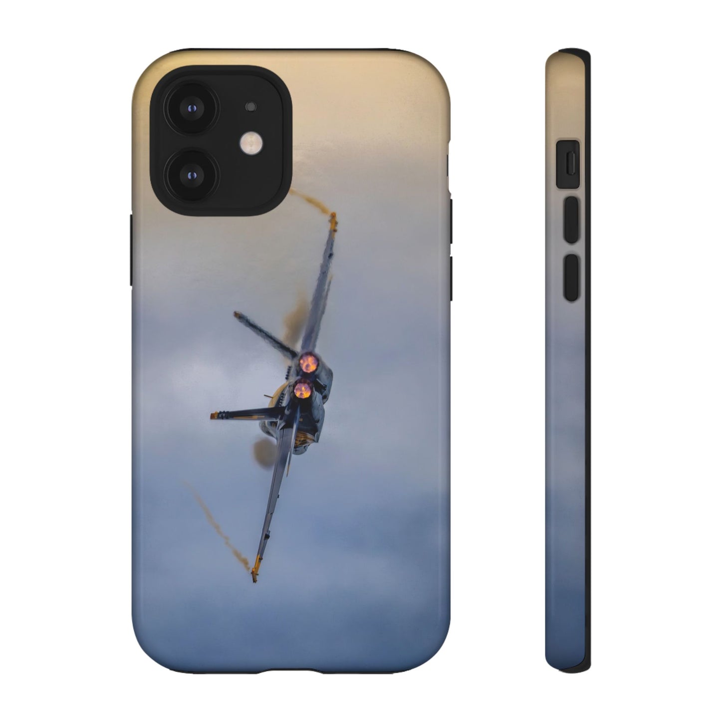 Phone Case - Tough Case with a Blue Angel afterburner design