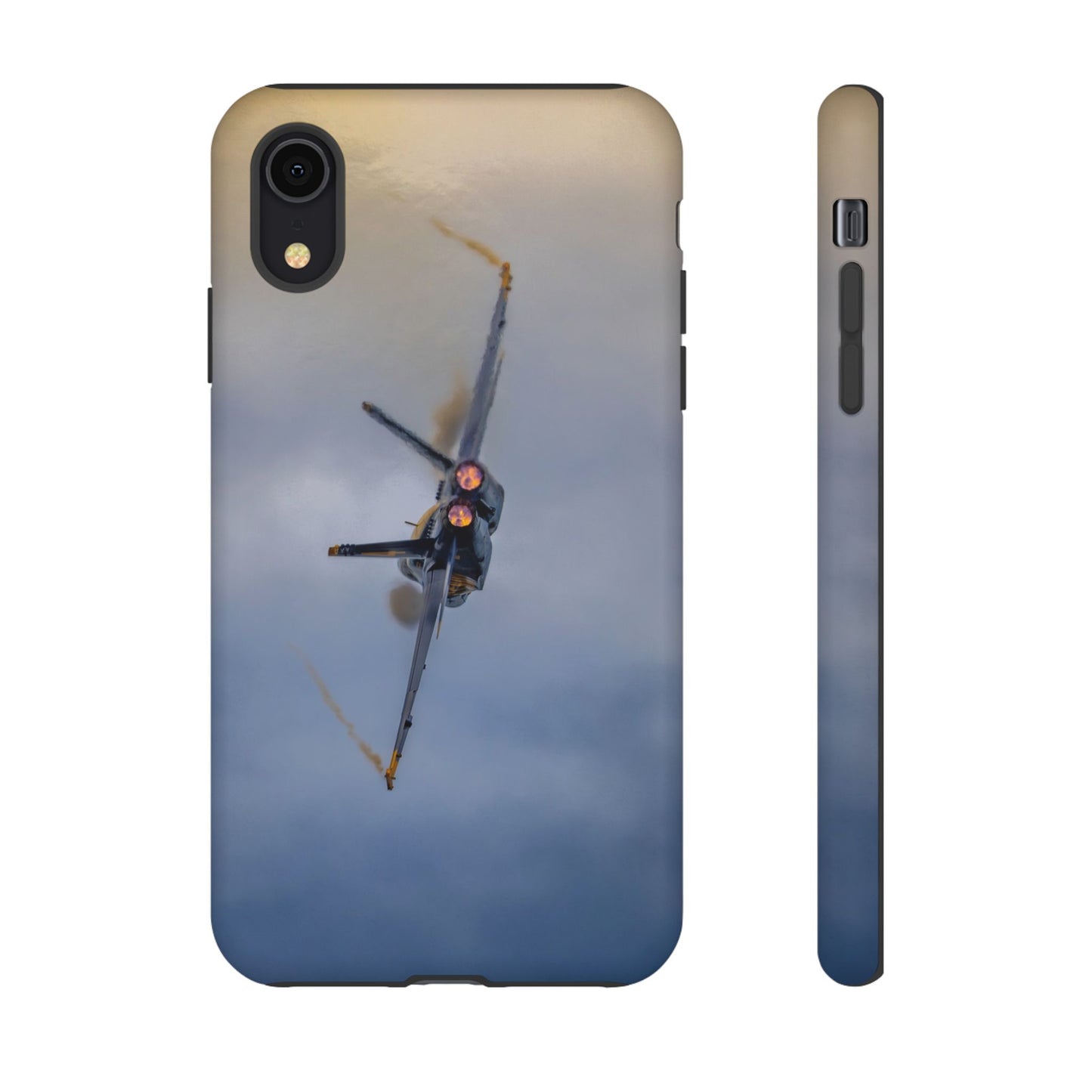 Phone Case - Tough Case with a Blue Angel afterburner design