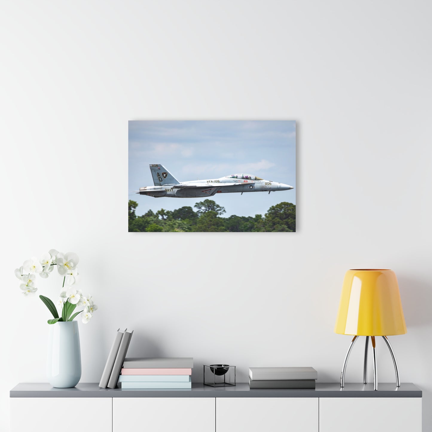 F/A-18F Super Hornet Low Pass Acrylic Print