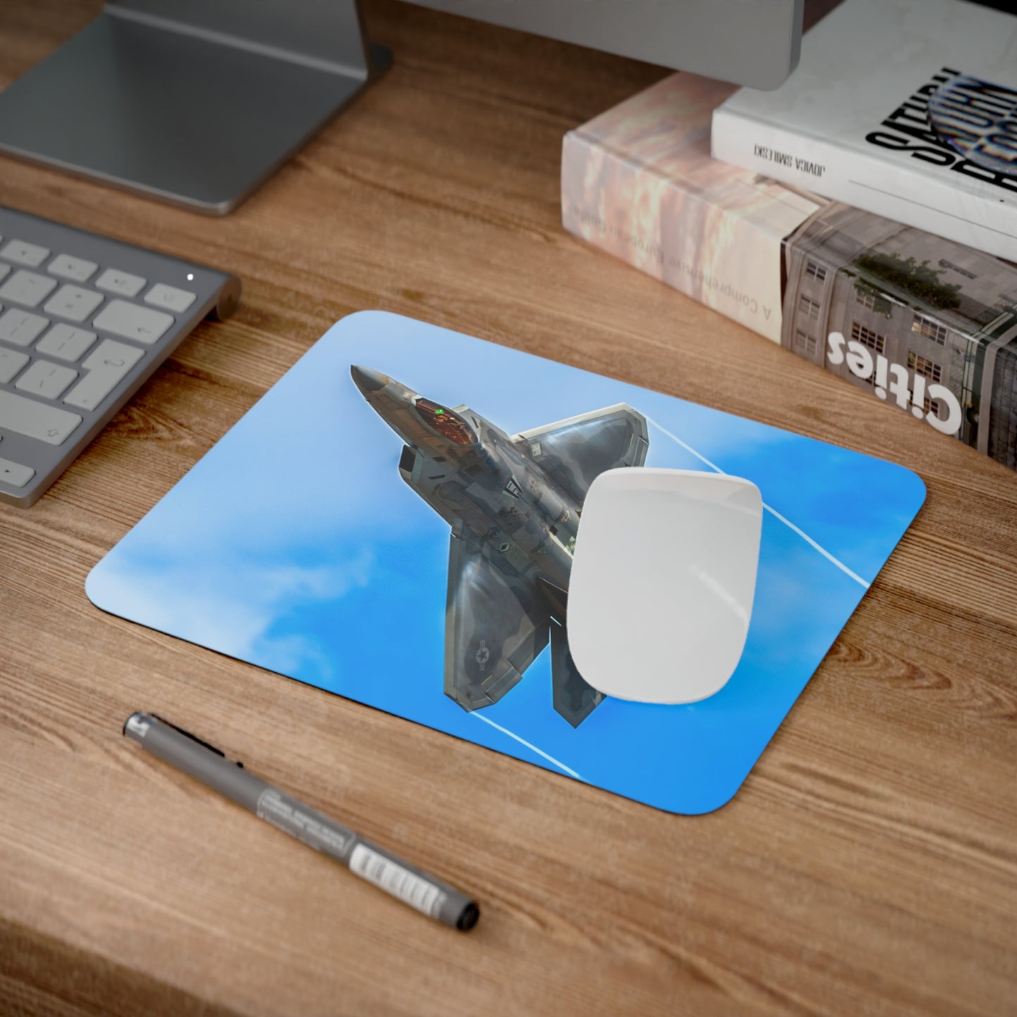 F-22 Raptor Desk Mouse Pad