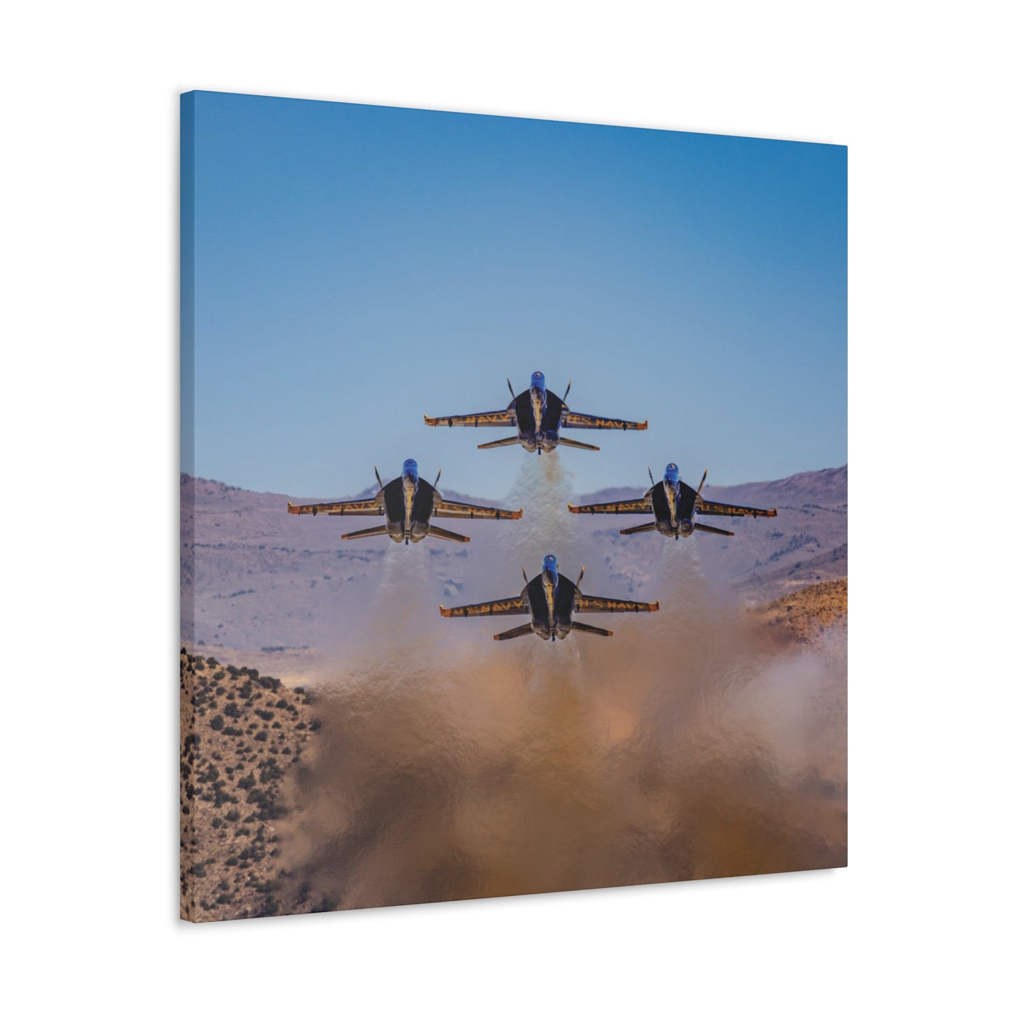 Canvas Gallery Wraps - Desert Blue Angels