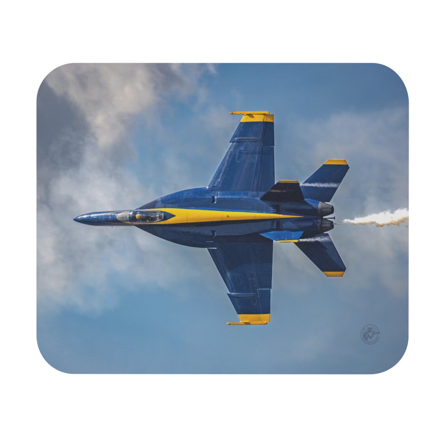 Blue Angels Jet Mouse Pad — Military Aircraft Desk Mat