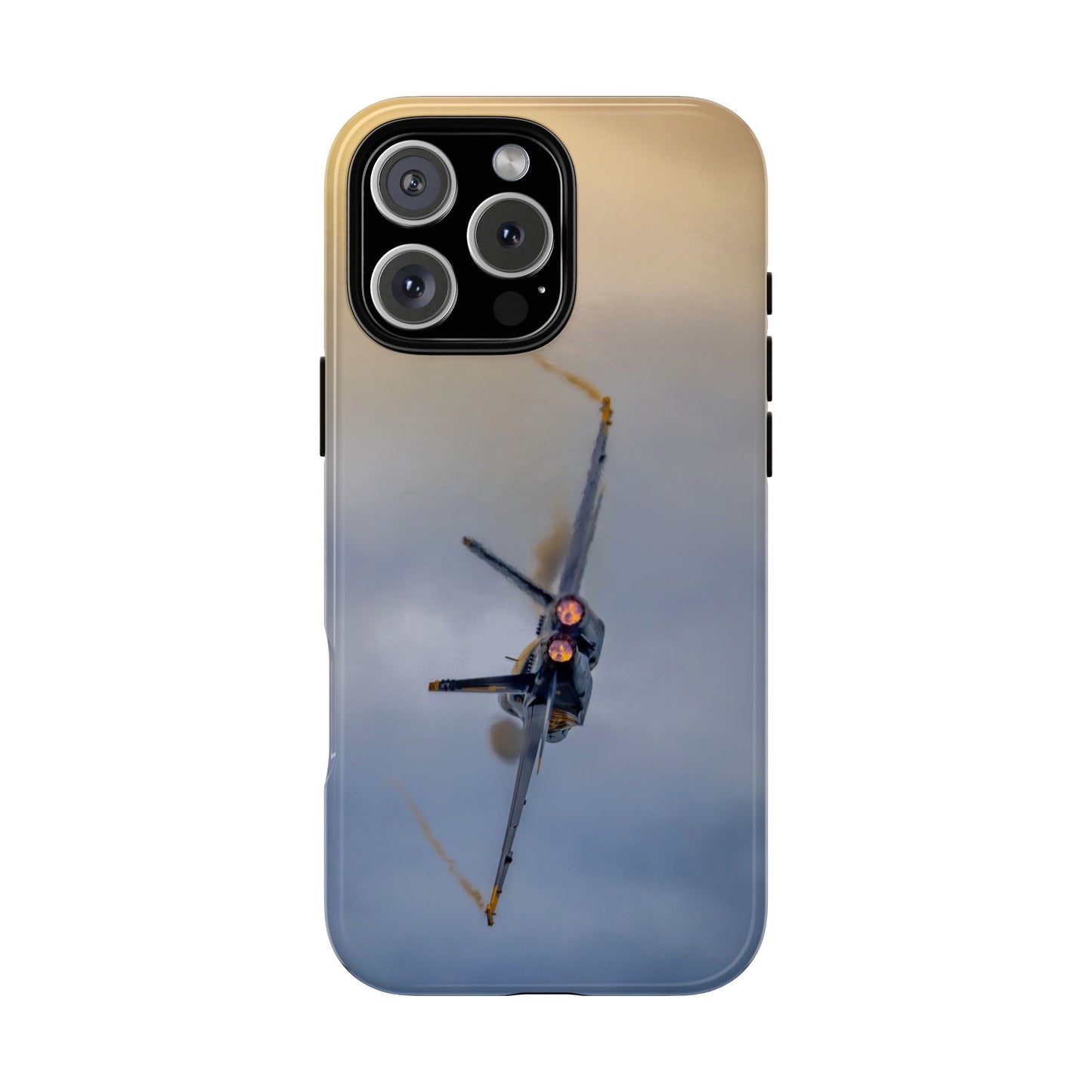 Phone Case - Tough Case with a Blue Angel afterburner design