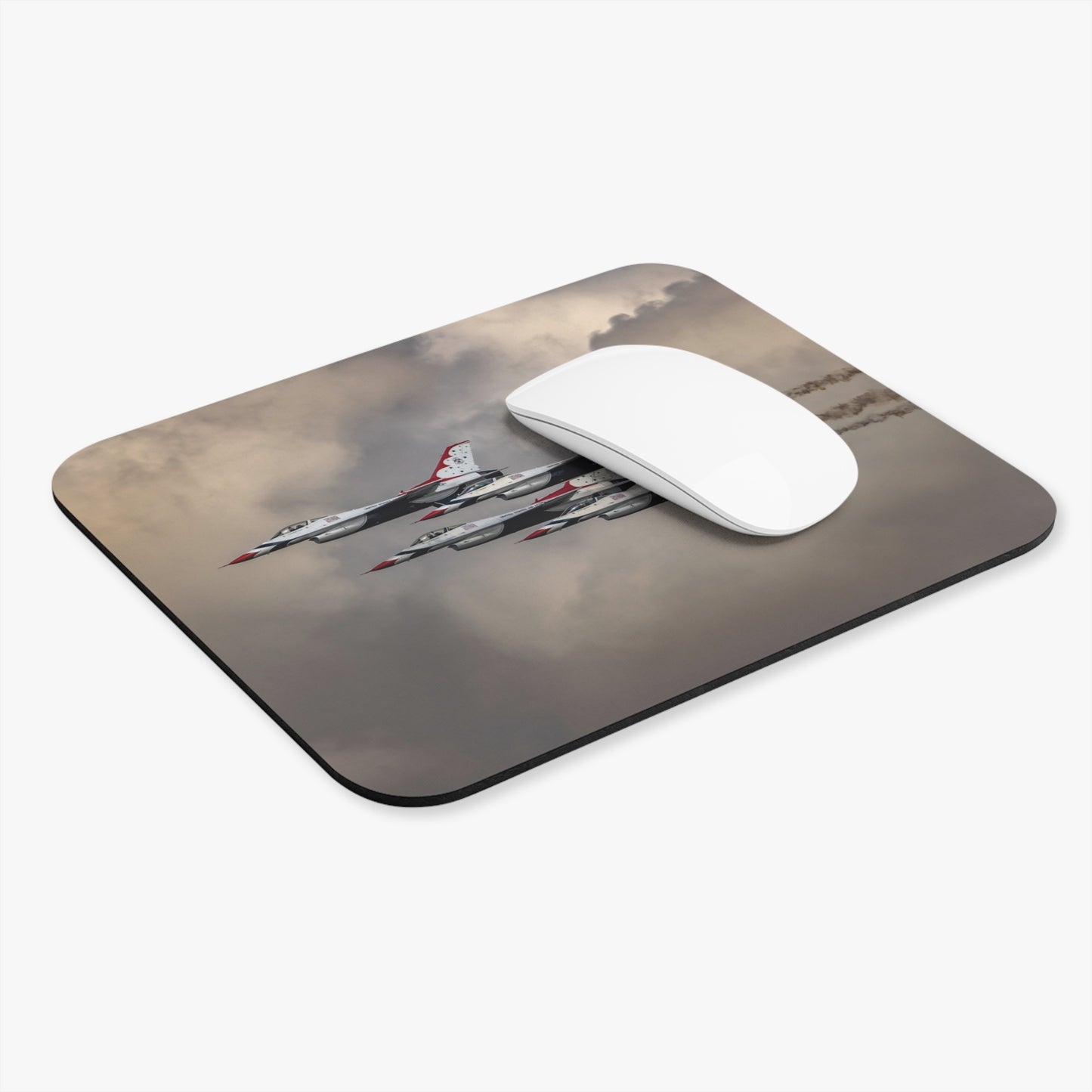 Thunderbirds Formation Jet Mouse Pad — Airshow Aviation Desk Mat
