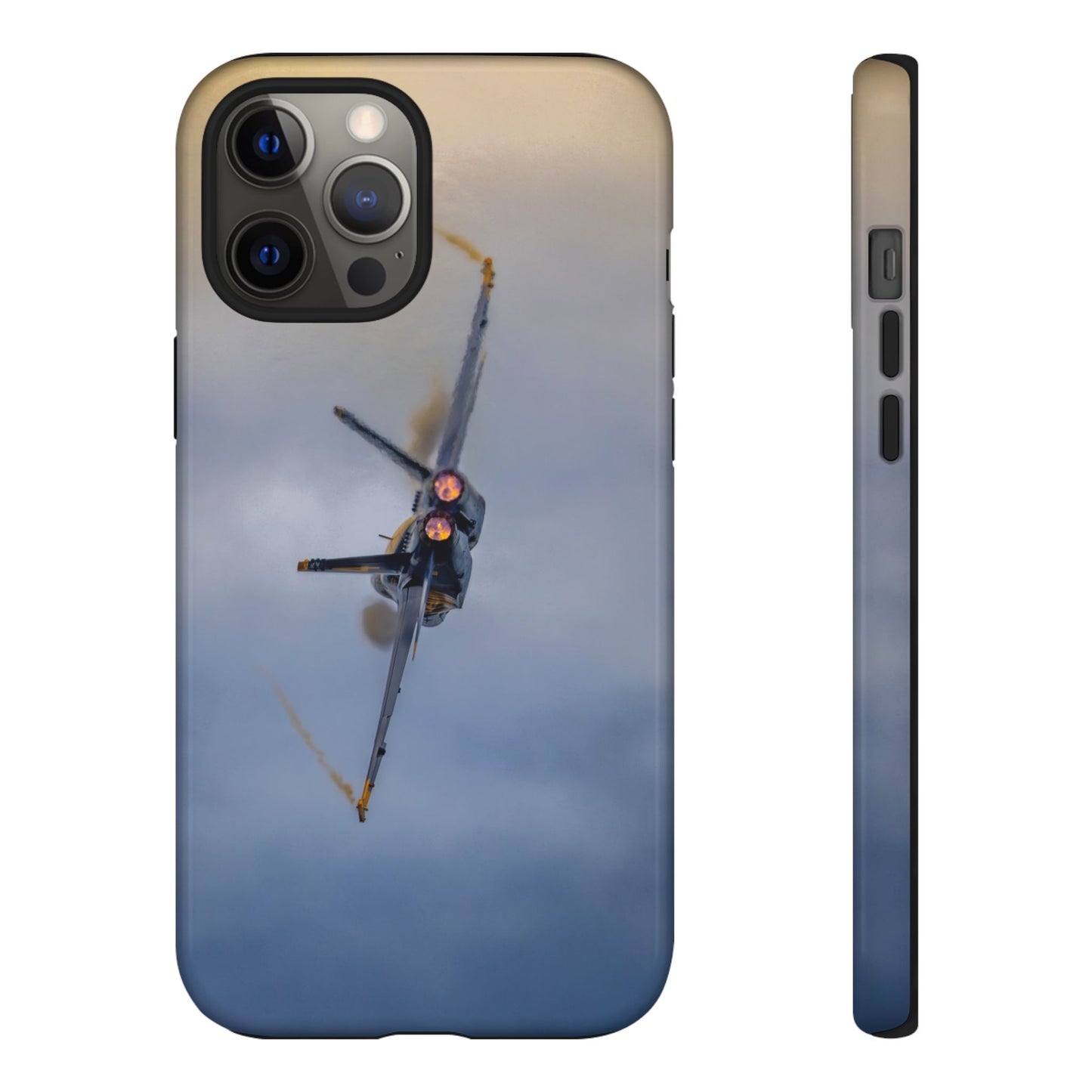 Phone Case - Tough Case with a Blue Angel afterburner design