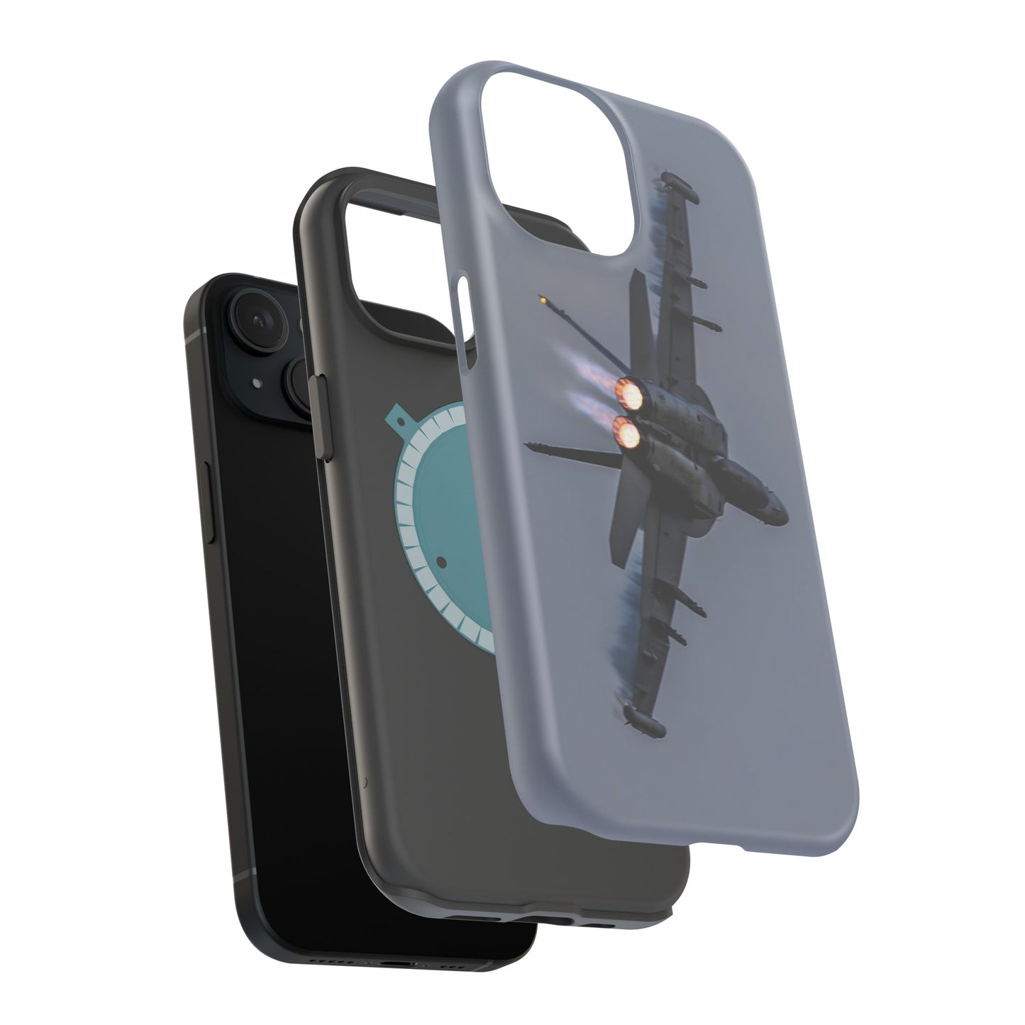 EA-18 Growler Afterburner Impact-Resistant Phone Case