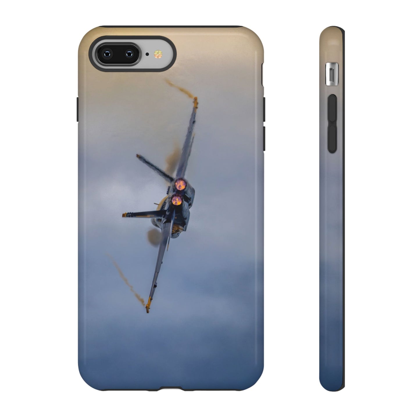 Phone Case - Tough Case with a Blue Angel afterburner design