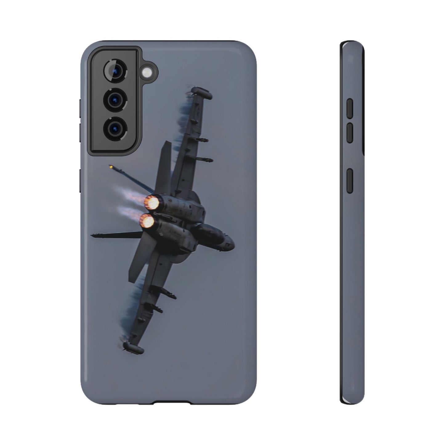 EA-18 Growler Afterburner Impact-Resistant Phone Case