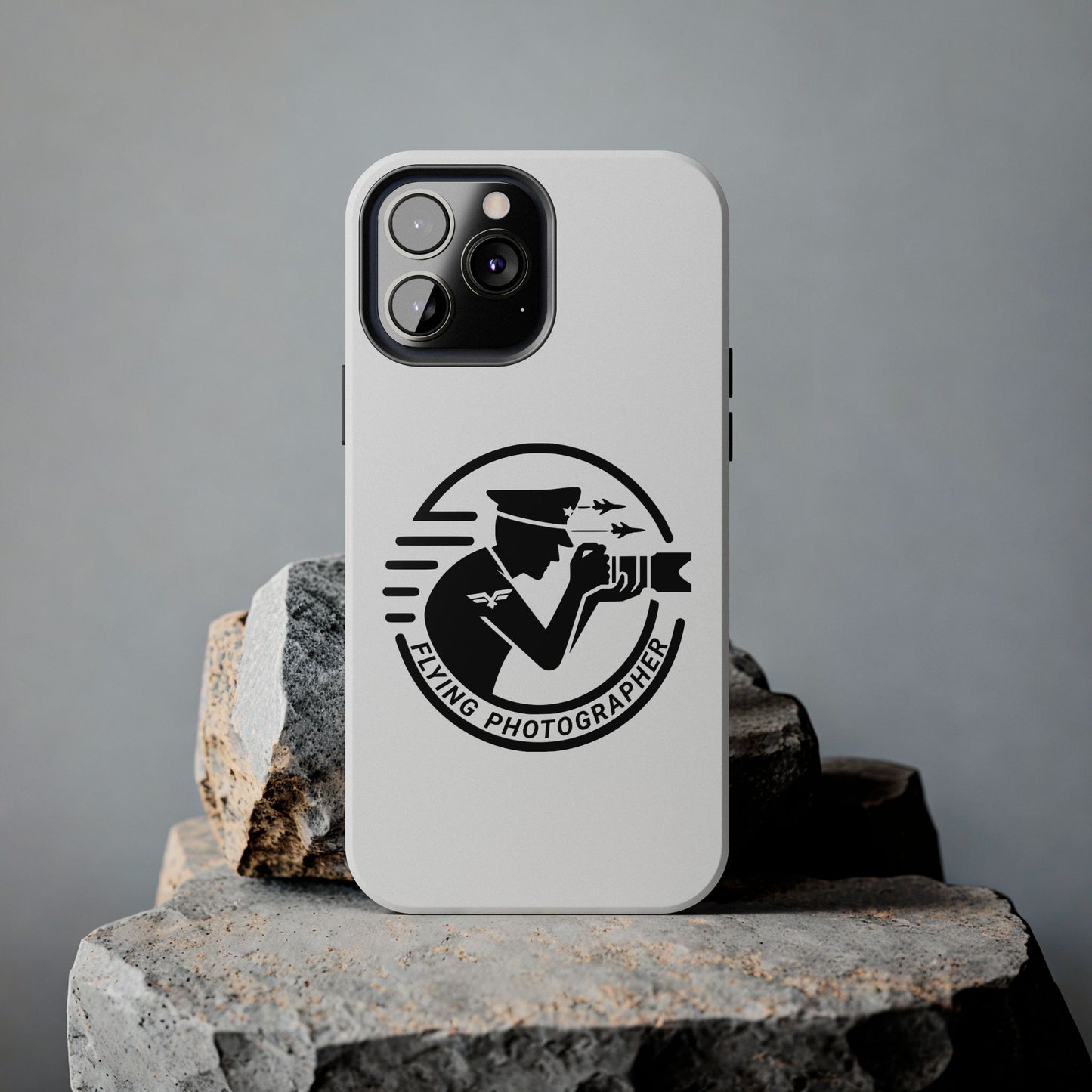 Flying Photographer Phone Cases