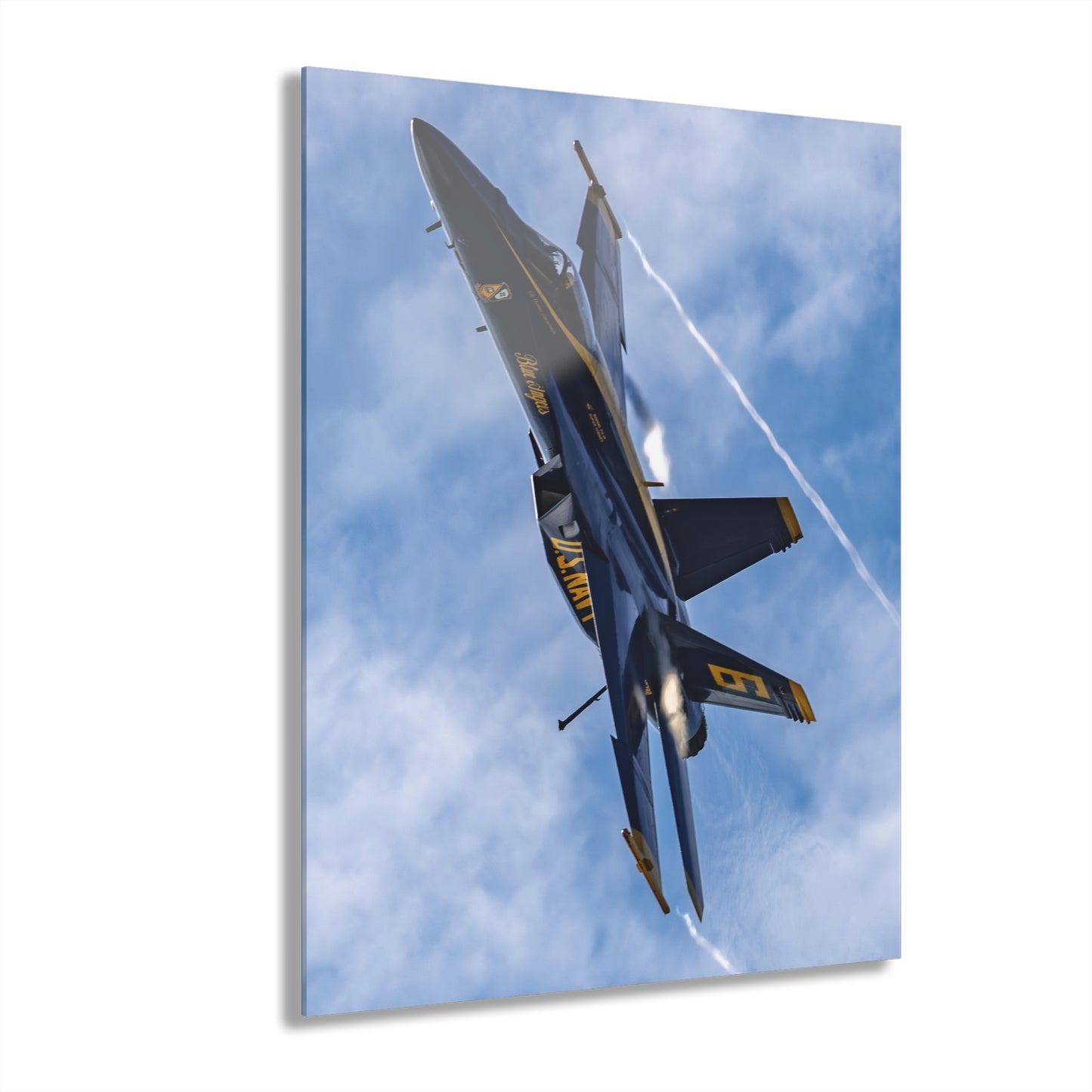 Acrylic Print - Blue Angel #6 Carrier Break