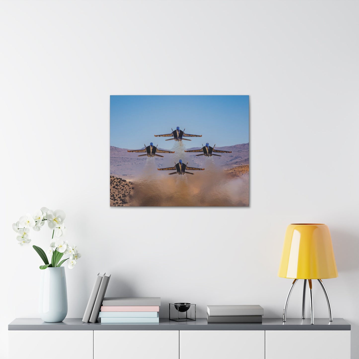 Canvas Gallery Wraps - Desert Blue Angels