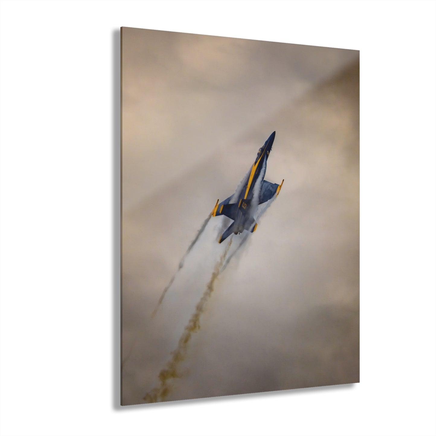 Acrylic Print - Blue Angel #6 Going Vertical