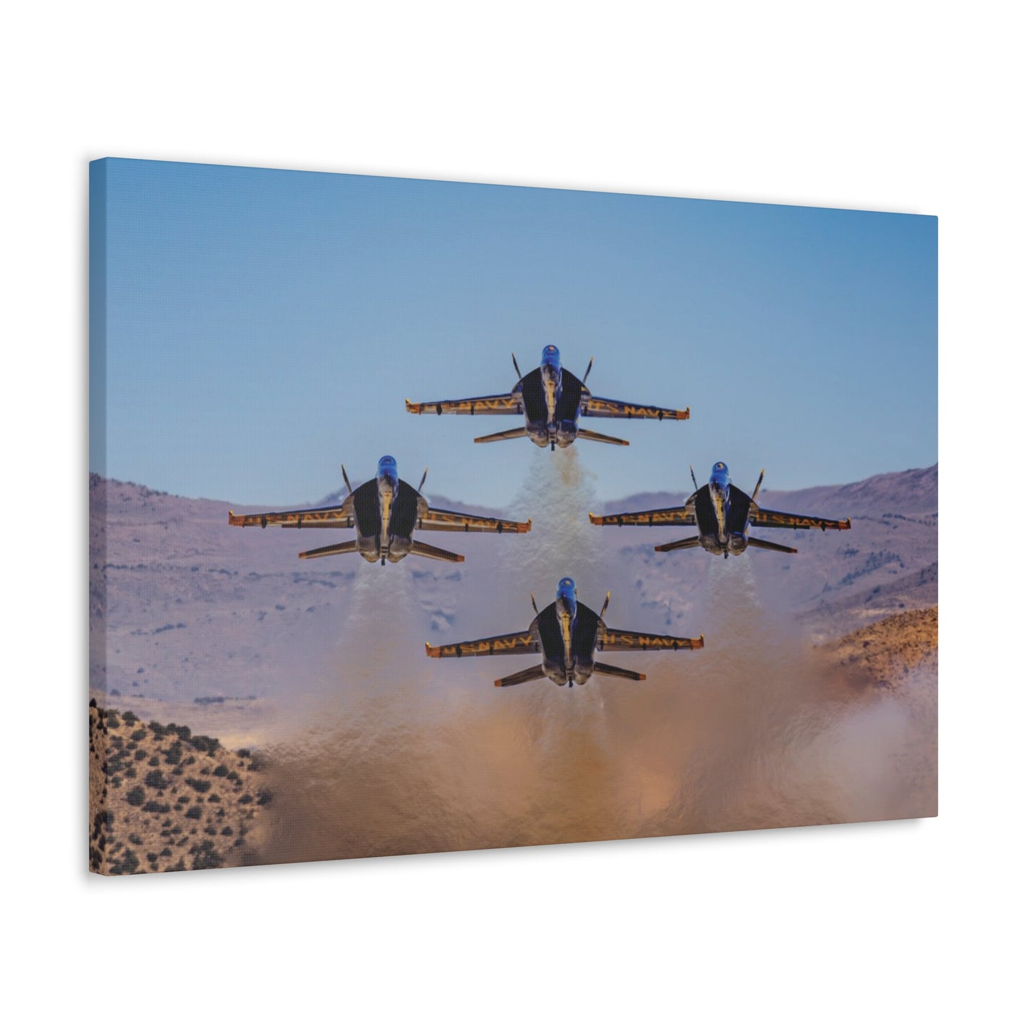 Canvas Gallery Wraps - Desert Blue Angels