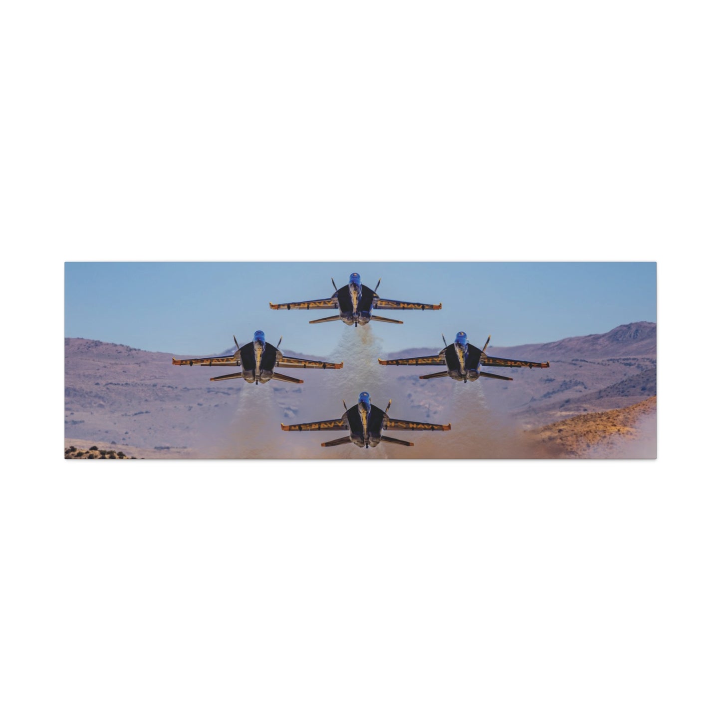 Canvas Gallery Wraps - Desert Blue Angels