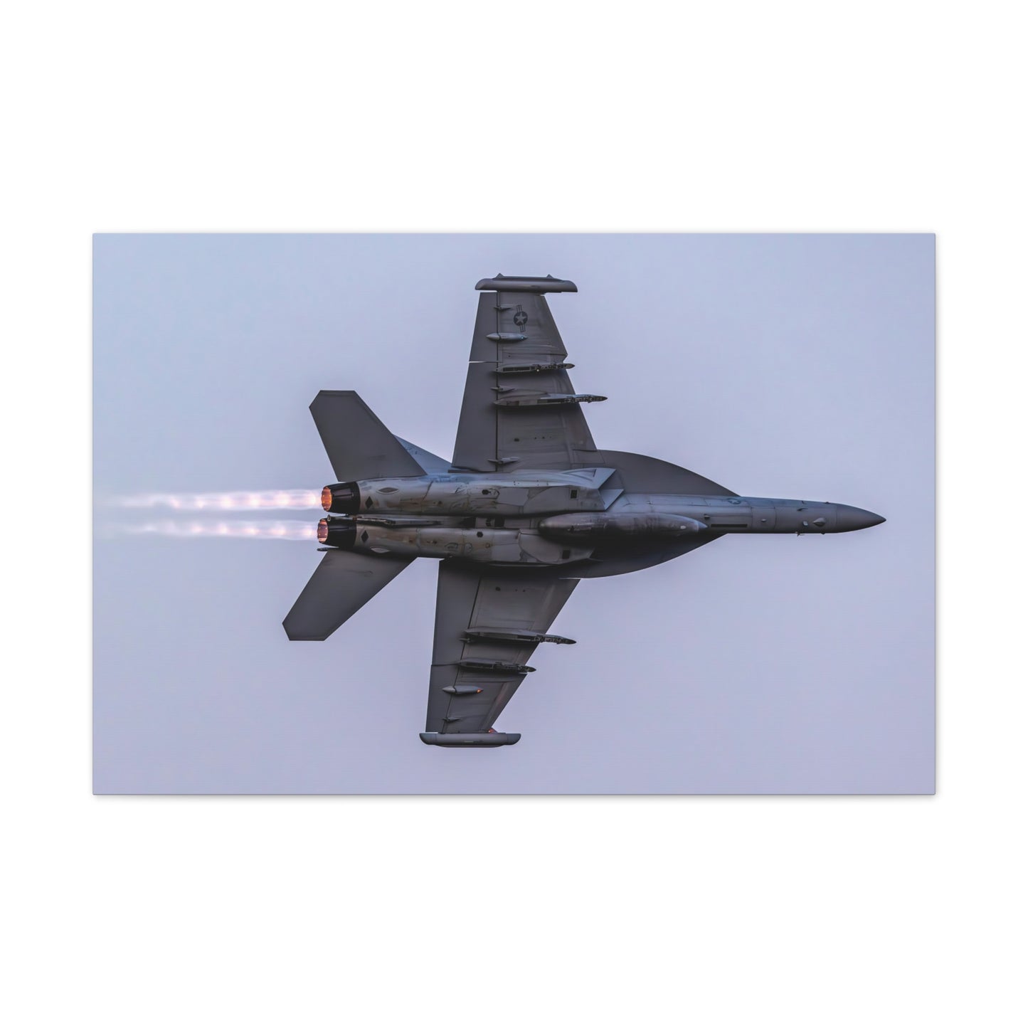 EA-18 Growler on Canvas