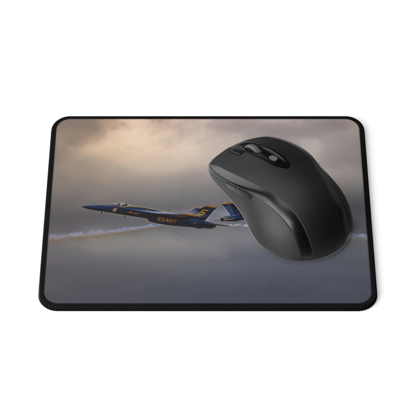 Non-Slip Gaming Mouse Pad - Blue Angels Head to Head Pass