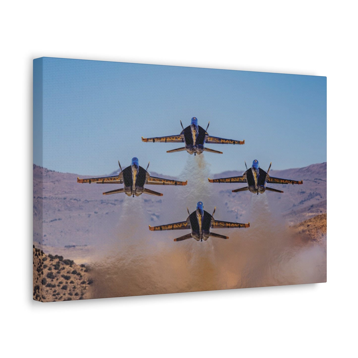 Canvas Gallery Wraps - Desert Blue Angels