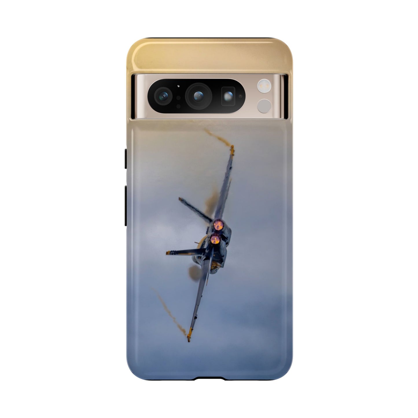 Phone Case - Tough Case with a Blue Angel afterburner design