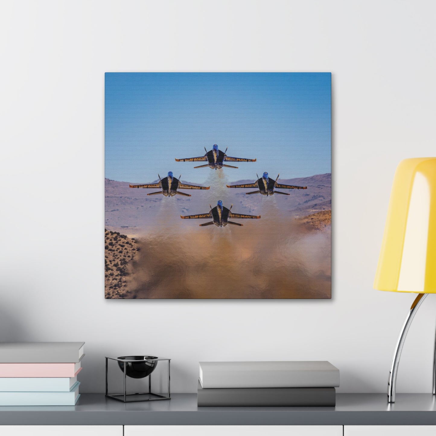 Canvas Gallery Wraps - Desert Blue Angels