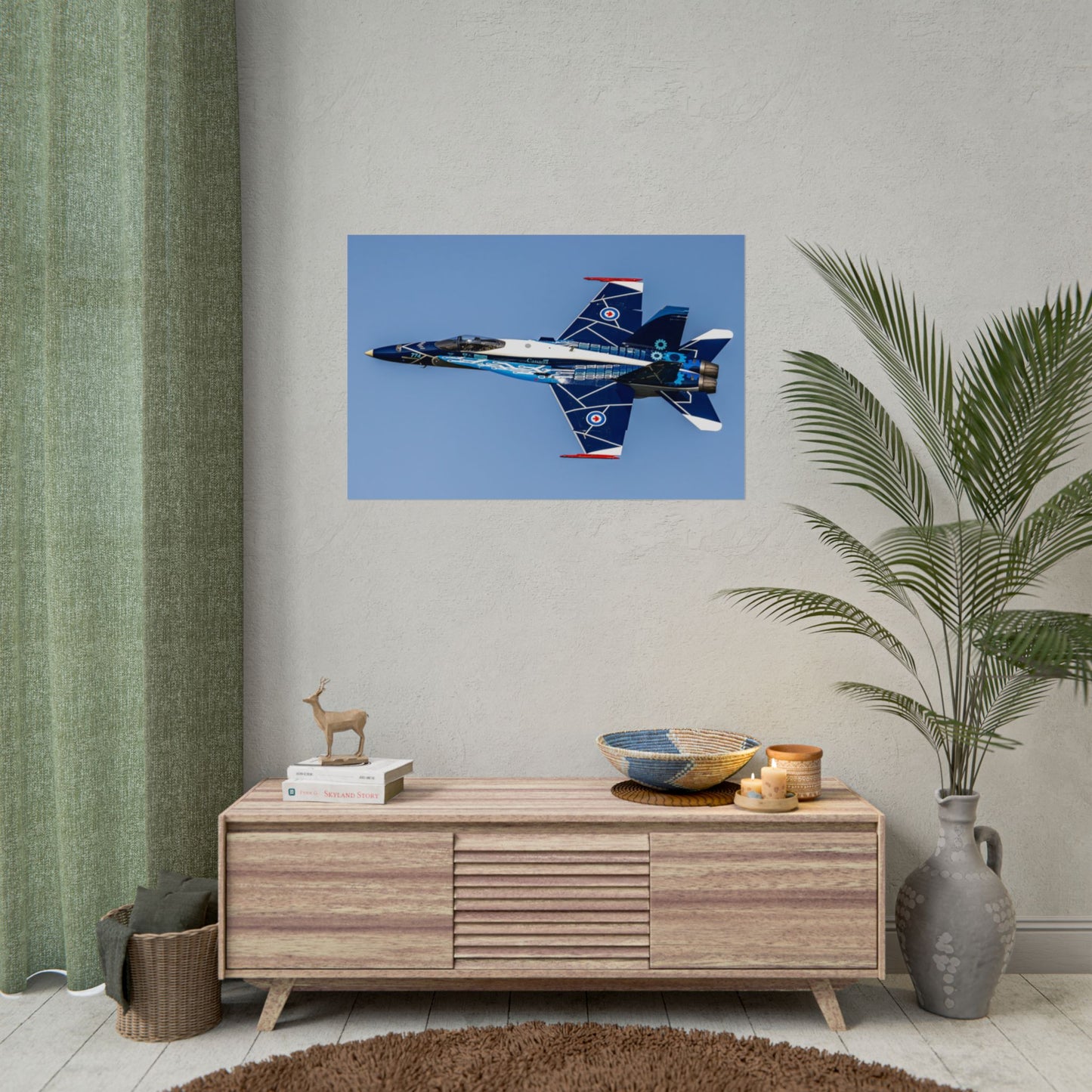 Rolled Poster Canadian Air Force CF-18 Hornet