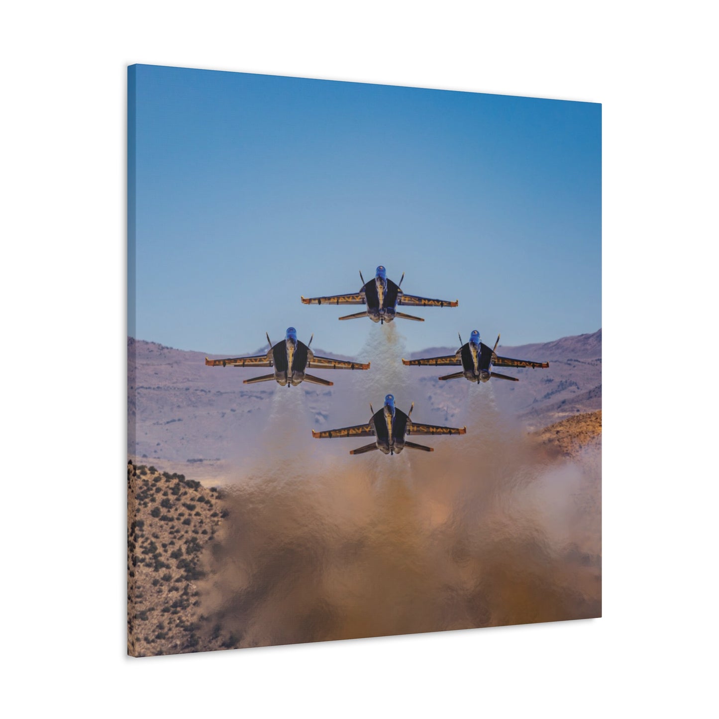 Canvas Gallery Wraps - Desert Blue Angels