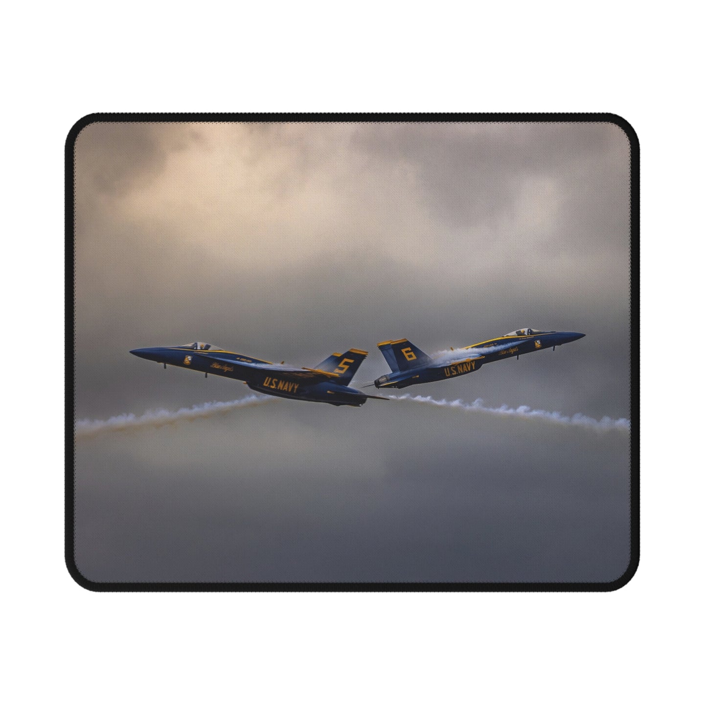 Non-Slip Gaming Mouse Pad - Blue Angels Head to Head Pass