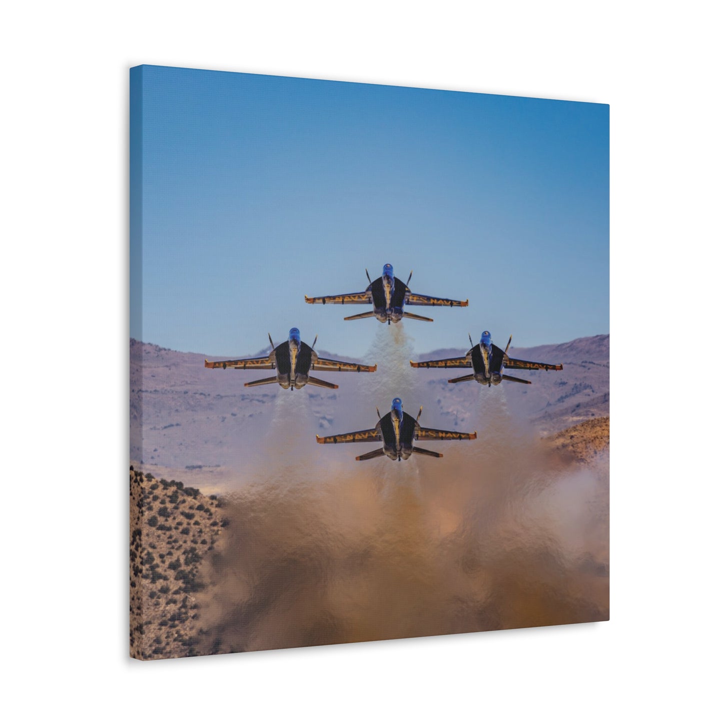 Canvas Gallery Wraps - Desert Blue Angels