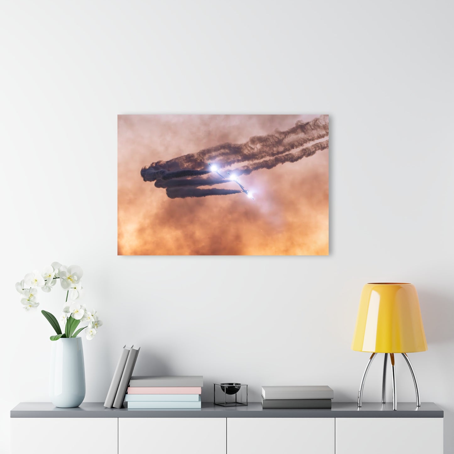 T-6 Smoke Acrylic Print