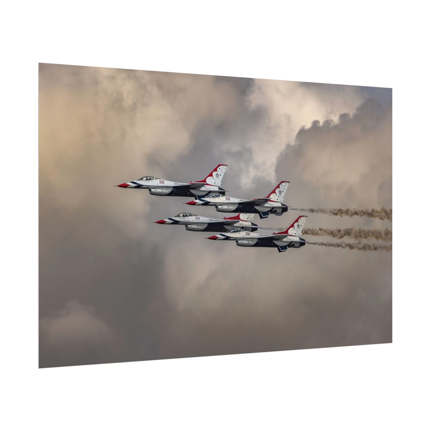 Rolled Poster Thunderbirds F-16