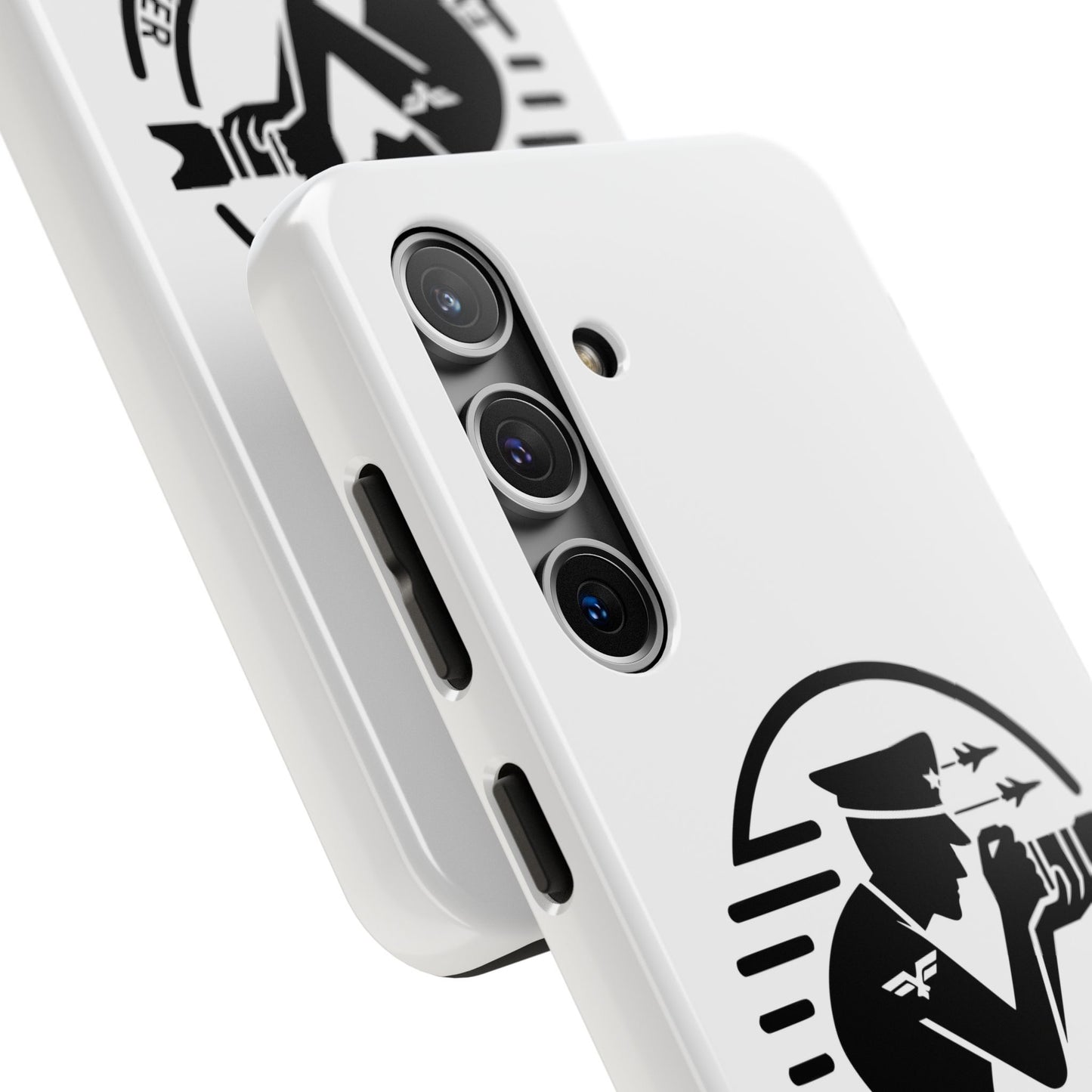 Flying Photographer Phone Cases