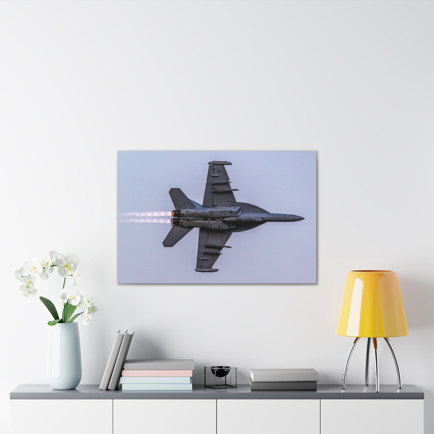 EA-18 Growler on Canvas