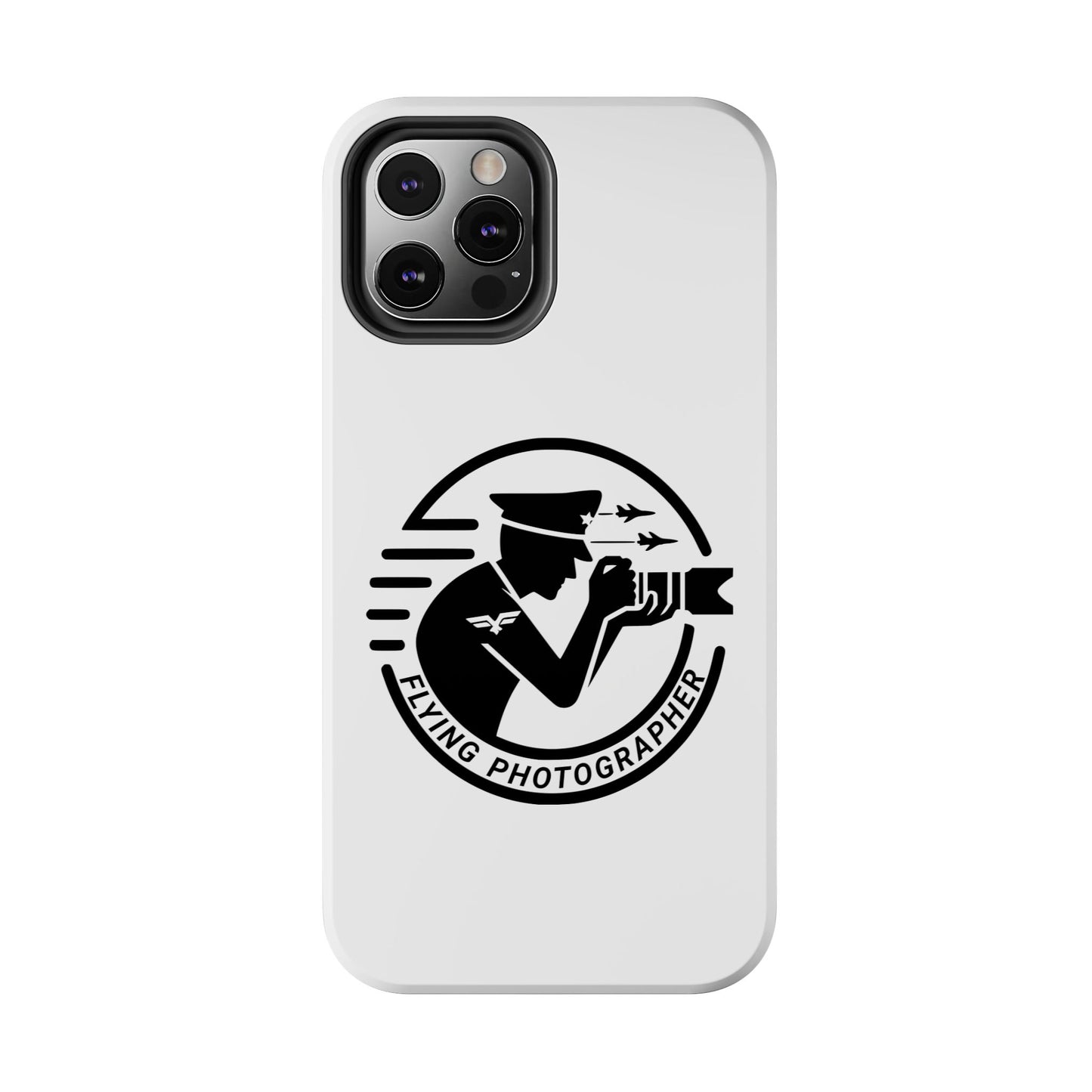 Flying Photographer Phone Cases