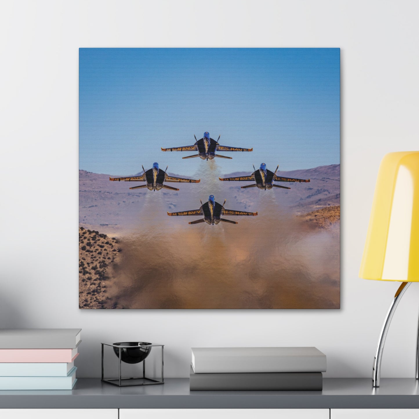 Canvas Gallery Wraps - Desert Blue Angels